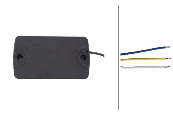 HELLA 2BA 980 607-701 Blinkleuchte - DuraLED - LED - 12/24V - Anbau - Lichtscheibenfarbe: glasklar -