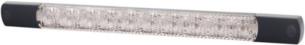 HELLA 2SD 980 819-201 Heckleuchte - Strip Lamp - LED - 24V - Anbau - Lichtscheibenfarbe: transparent