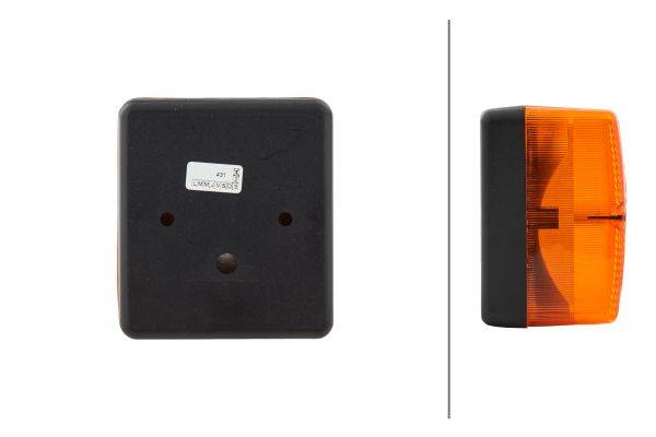 HELLA 2BA 996 012-061 Blinkleuchte - Anbau - Lichtscheibenfarbe: gelb - links/rechts