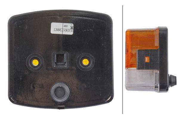 HELLA 2BE 002 776-251 Blinkleuchte - 12V - Anbau - links