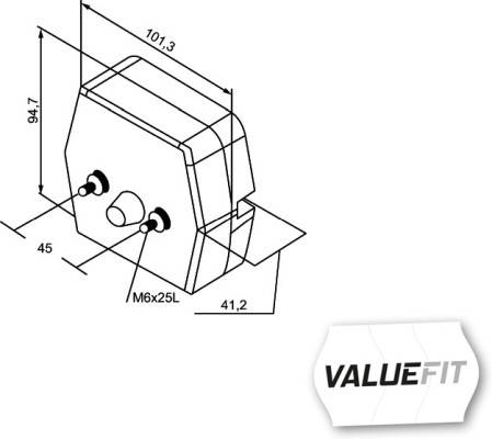 HELLA 2VB 357 023-011 Heckleuchte - Valuefit - LED - 24/12V - links/rechts