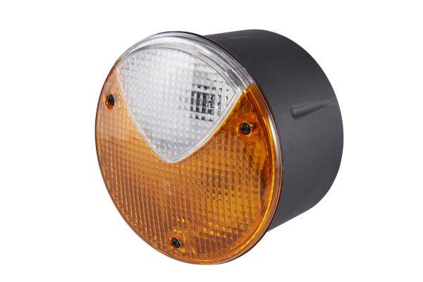 HELLA 2BE 964 169-071 Blinkleuchte - 12/24V - Anbau/Einbau - Lichtscheibenfarbe: gelb/weiß - links/r