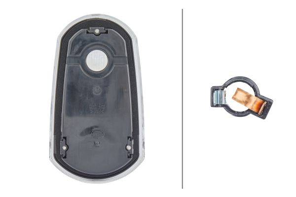 HELLA 2BM 008 355-017 Zusatzblinkleuchte, PY21W