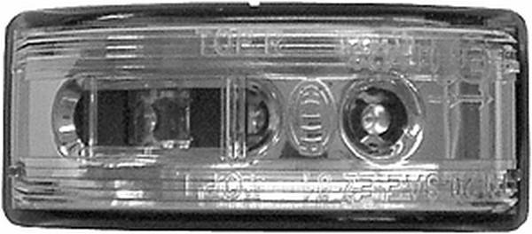 HELLA 2BM 008 771-001 Zusatzblinkleuchte - LED - 12V - Einbau - Lichtscheibenfarbe: glasklar - LED-L