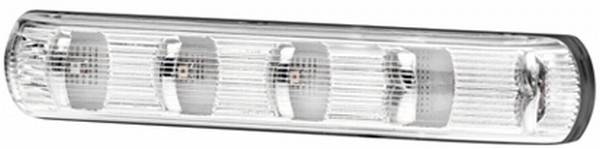 HELLA 2BM 011 788-061 Zusatzblinkleuchte - LED - 24V - aufklebbar - Lichtscheibenfarbe: glasklar - L