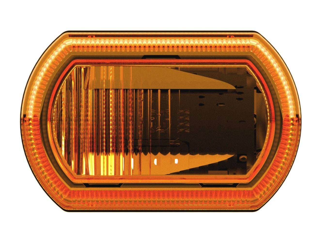 HELLA 2BM 013 336-001 Zusatzblinkleuchte - Shapeline Tech - LED - 12/24V - geklebt - Lichtscheibenfa