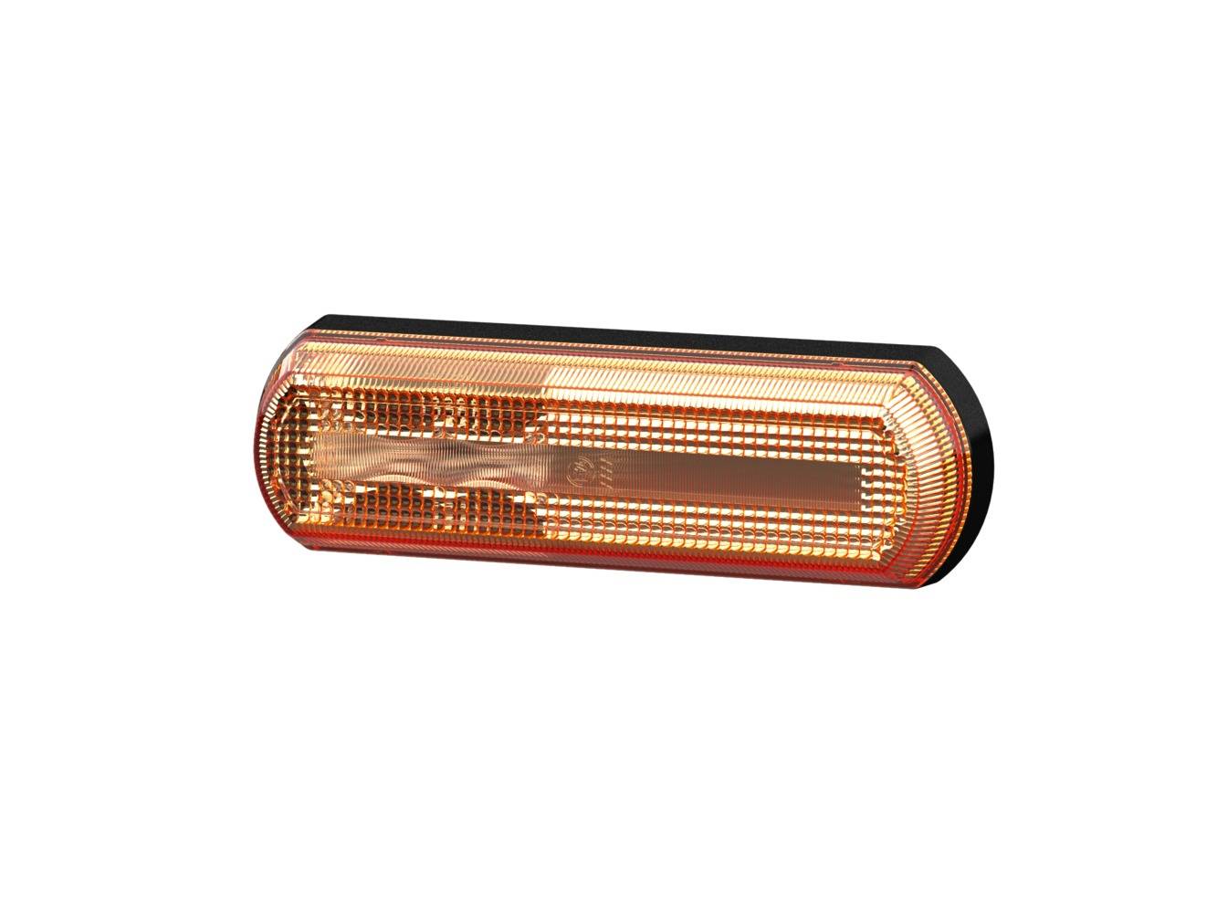 HELLA 2BM 013 337-011 Zusatzblinkleuchte - Shapeline Tech - LED - 12/24V - geklebt - Lichtscheibenfa