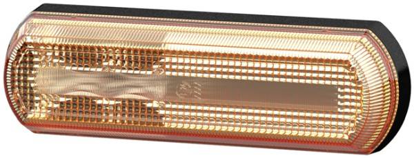 HELLA 2BM 013 337-071 Zusatzblinkleuchte - Shapeline Tech - LED - 12/24V - Anbau/geschraubt - Lichts