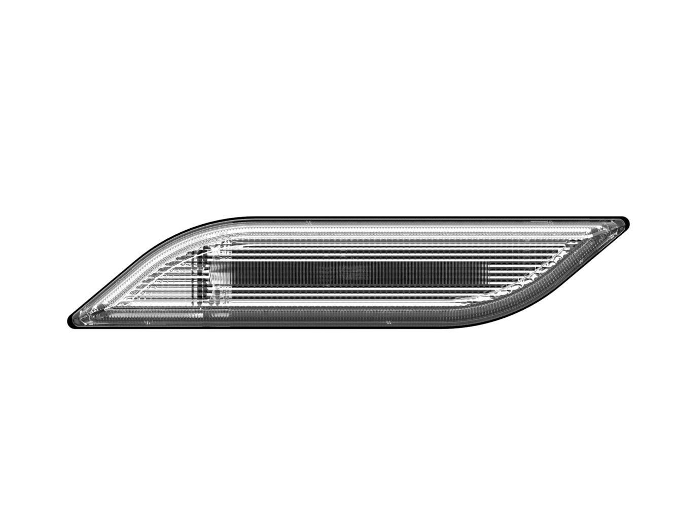 HELLA 2BM 013 339-011 Zusatzblinkleuchte - Shapeline Style - LED - 12/24V - geklebt - Lichtscheibenf