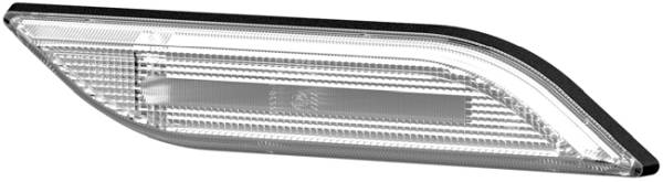 HELLA 2BM 013 339-061 Zusatzblinkleuchte - Shapeline Style - LED - 12/24V - geschraubt - Lichtscheib