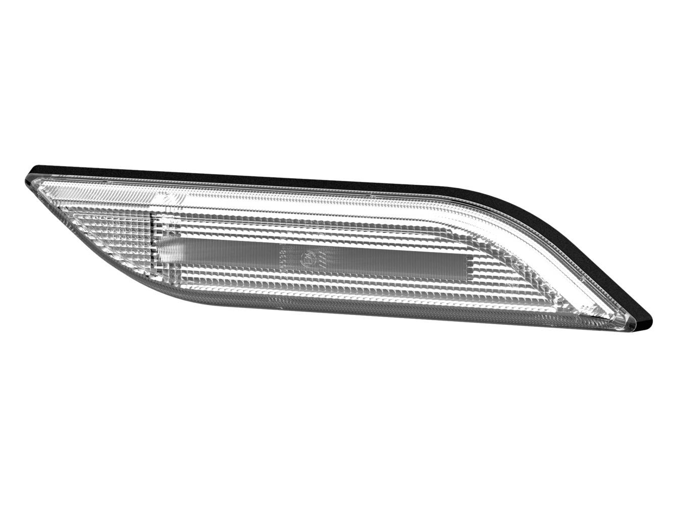 HELLA 2BM 013 339-021 Zusatzblinkleuchte - Shapeline Style - LED - 12/24V - geklebt - Lichtscheibenf