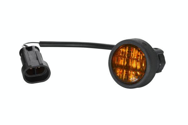 HELLA 2BM 340 825-211 Zusatzblinkleuchte - 12V - Lichtscheibenfarbe: gelb - Kabel: 100mm - Stecker: