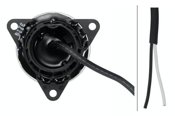 HELLA 2DA 011 172-461 Bremsleuchte - LED - 24V - Anbau - Lichtscheibenfarbe: glasklar - Kabel: 500mm
