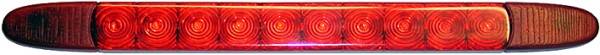 HELLA 2DA 343 106-201 Zusatzbremsleuchte - LED - 12V - Anbau/geklebt - Lichtscheibenfarbe: rot - Kab