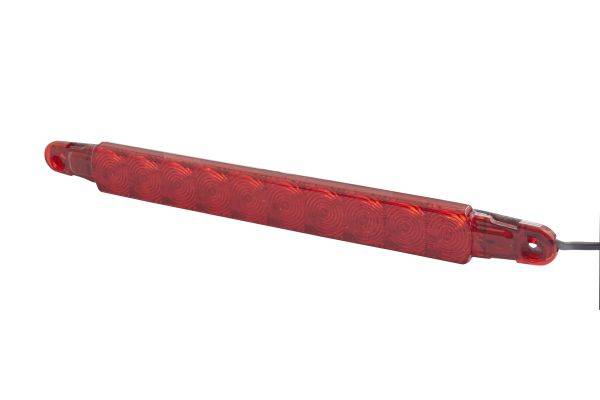 HELLA 2DA 343 106-011 Zusatzbremsleuchte - LED - 24V - Anbau/geschraubt - Lichtscheibenfarbe: rot -
