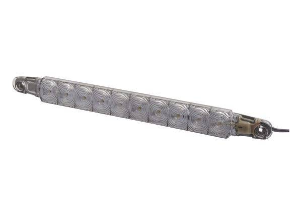 HELLA 2DA 343 106-031 Zusatzbremsleuchte - LED - 24V - Anbau/geschraubt - Lichtscheibenfarbe: rauchg