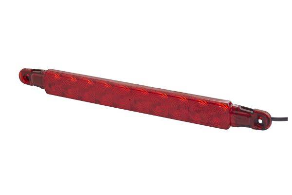 HELLA 2DA 343 106-201 Zusatzbremsleuchte - LED - 12V - Anbau/geklebt - Lichtscheibenfarbe: rot - Kab