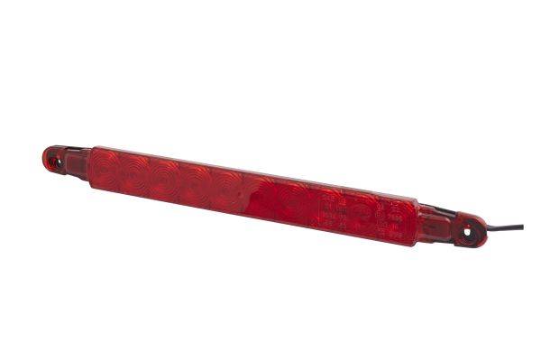 HELLA 2DA 343 106-211 Zusatzbremsleuchte - LED - 24V - Anbau/geklebt - Lichtscheibenfarbe: rot - Kab