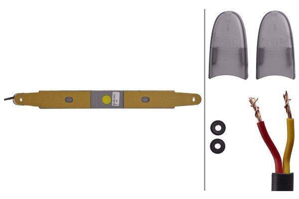 HELLA 2DA 343 106-221 Zusatzbremsleuchte - LED - 12V - Anbau/geklebt - Lichtscheibenfarbe: rauchgrau