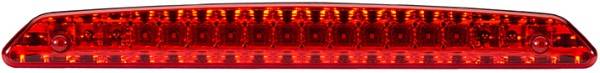 HELLA 2DA 343 800-001 Zusatzbremsleuchte - LED - 12V - Anbau - Lichtscheibenfarbe: rot - Kabel: 200m