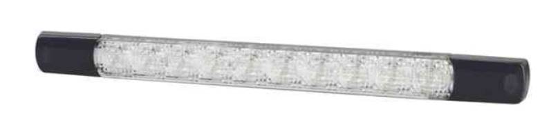 HELLA 2DA 980 887-311 Zusatzbremsleuchte - Strip Lamp - LED - 12V - Anbau - Lichtscheibenfarbe: tran