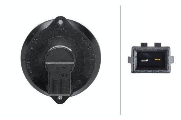 HELLA 2NE 009 001-021 Nebelschlussleuchte - Halogen - 12V - Einbau - Lichtscheibenfarbe: rot - hinte