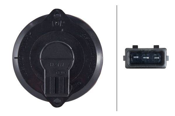HELLA 2NE 009 001-127 Nebelschlussleuchte - Halogen - 24V - Einbau - Lichtscheibenfarbe: rot