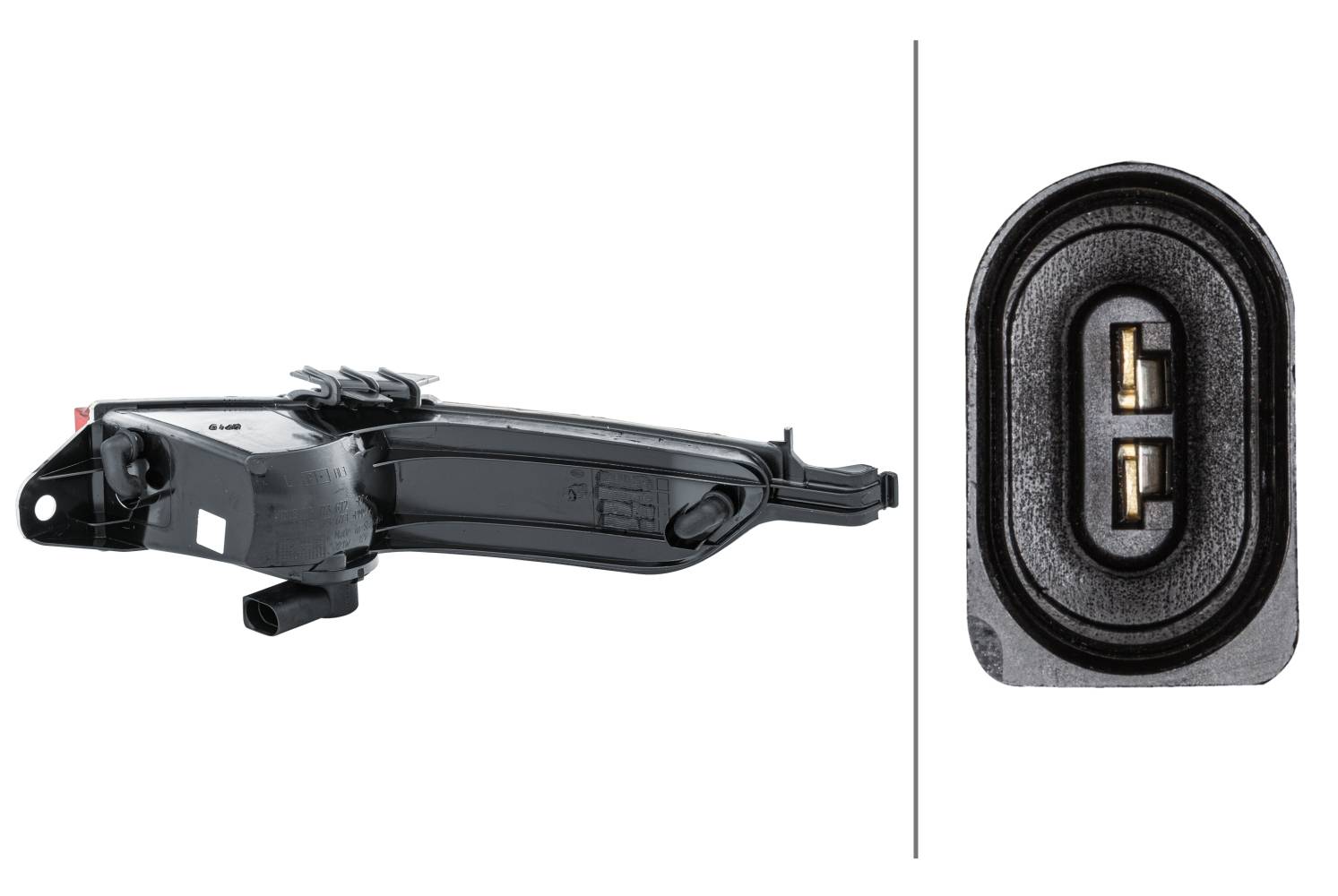 HELLA 2NE 010 344-171 Nebelschlussleuchte - Glühlampe - 12V - links/unten