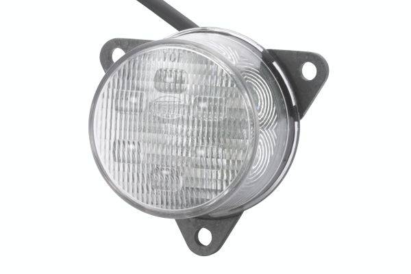 HELLA 2NE 011 172-571 Nebelschlussleuchte - LED - 24V - rund - Einbau - Kabel: 300mm - Stecker: Amph
