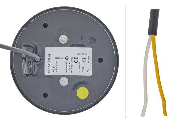 HELLA 2NE 344 200-061 Nebelschlussleuchte - LED - 12/24V - Anbau - Kabel: 500mm