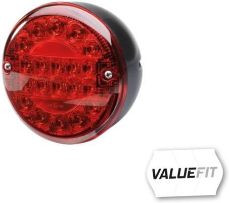 HELLA 2NE 357 026-231 Nebelschlussleuchte - Valuefit - LED - 12/24V - Anbau