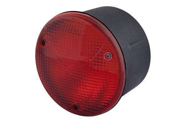 HELLA 2NE 964 169-021 Nebelschlussleuchte - 12/24V - rund - Anbau/Einbau - Lichtscheibenfarbe: rot -