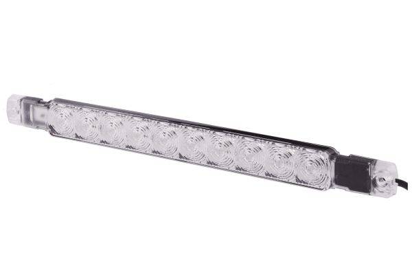 HELLA 2NE 980 889-501 Nebelschlussleuchte - Strip Lamp - LED - 12V - Anbau - Lichtscheibenfarbe: tra
