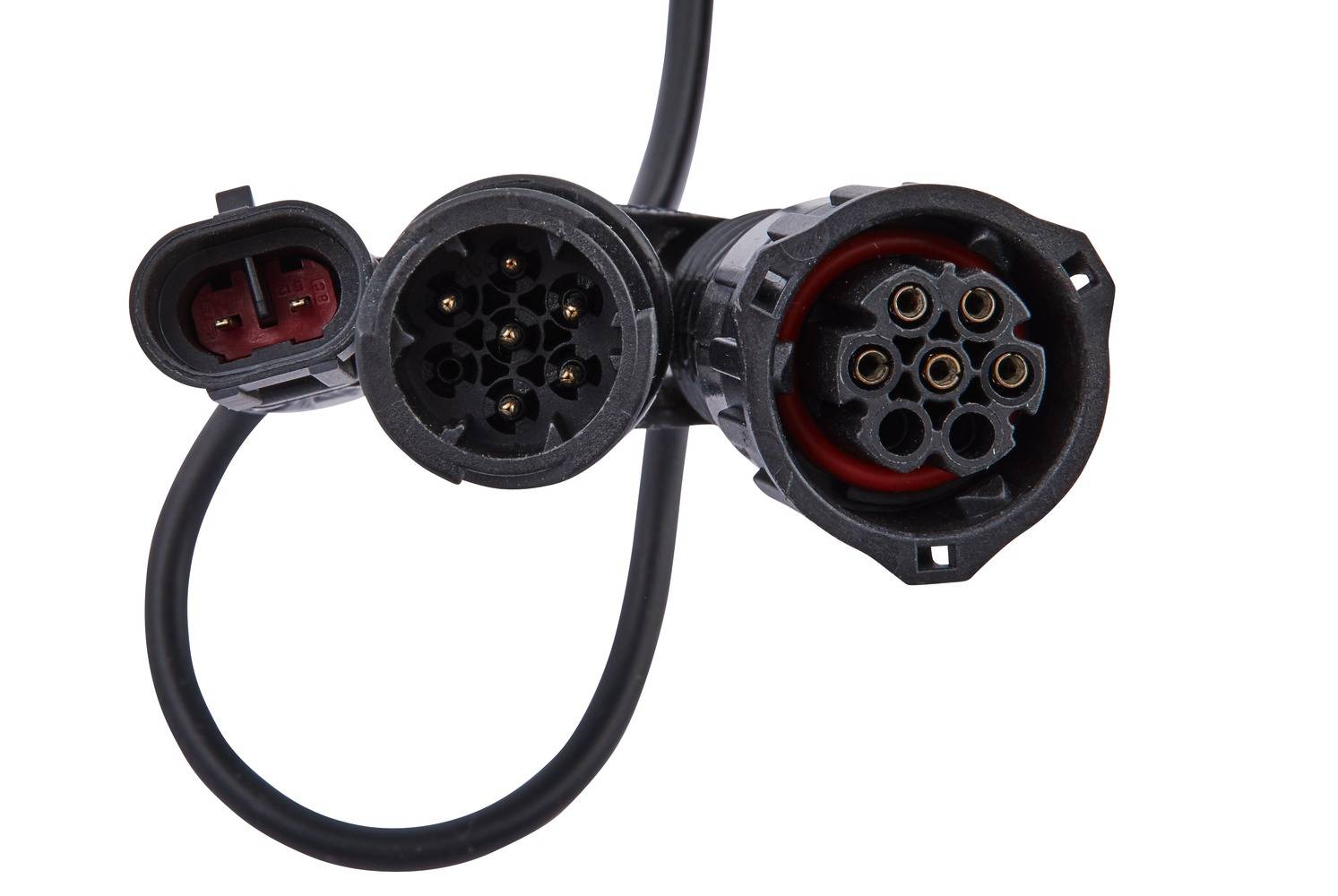 HELLA 2NR 013 155-201 Heckleuchte - LED - 24V - Stehbolzen - Kabel: 300mm - Stecker: AMP - links/rec