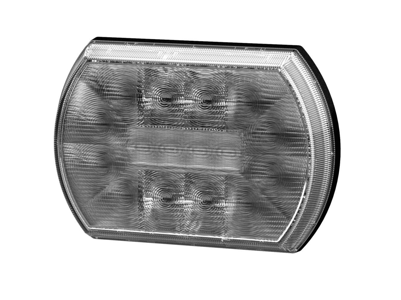 HELLA 2NR 013 344-201 Heckleuchte - Shapeline Tech - LED - 12/24V - geschraubt - Lichtscheibenfarbe: