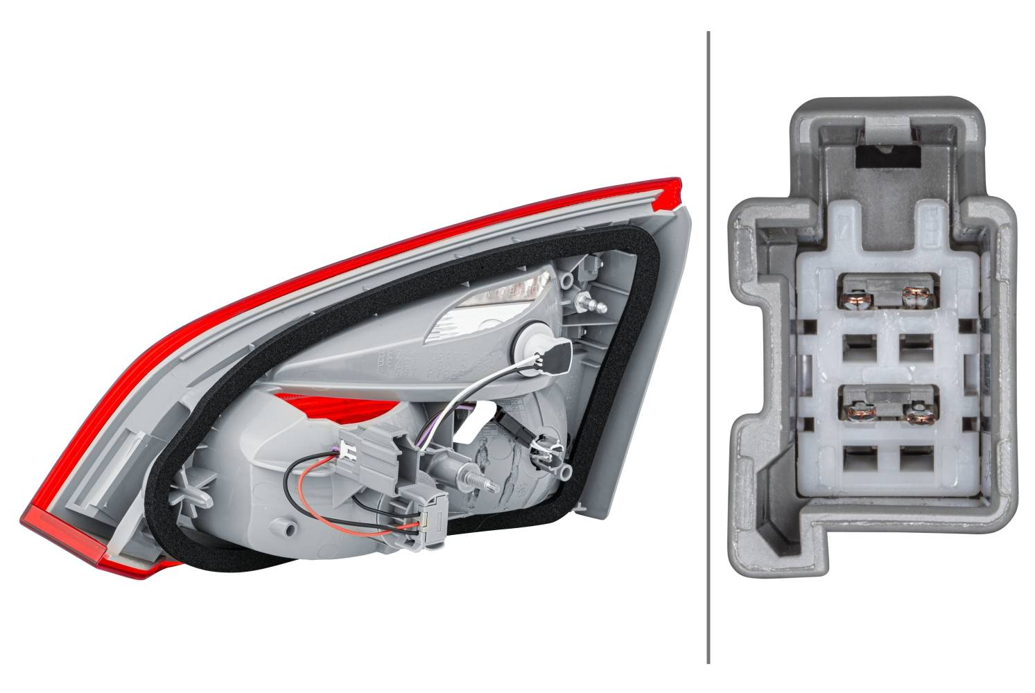 HELLA 2NR 354 828-111 Heckleuchte - LED - innerer Teil - links - für u.a. Ford Focus III Turnier