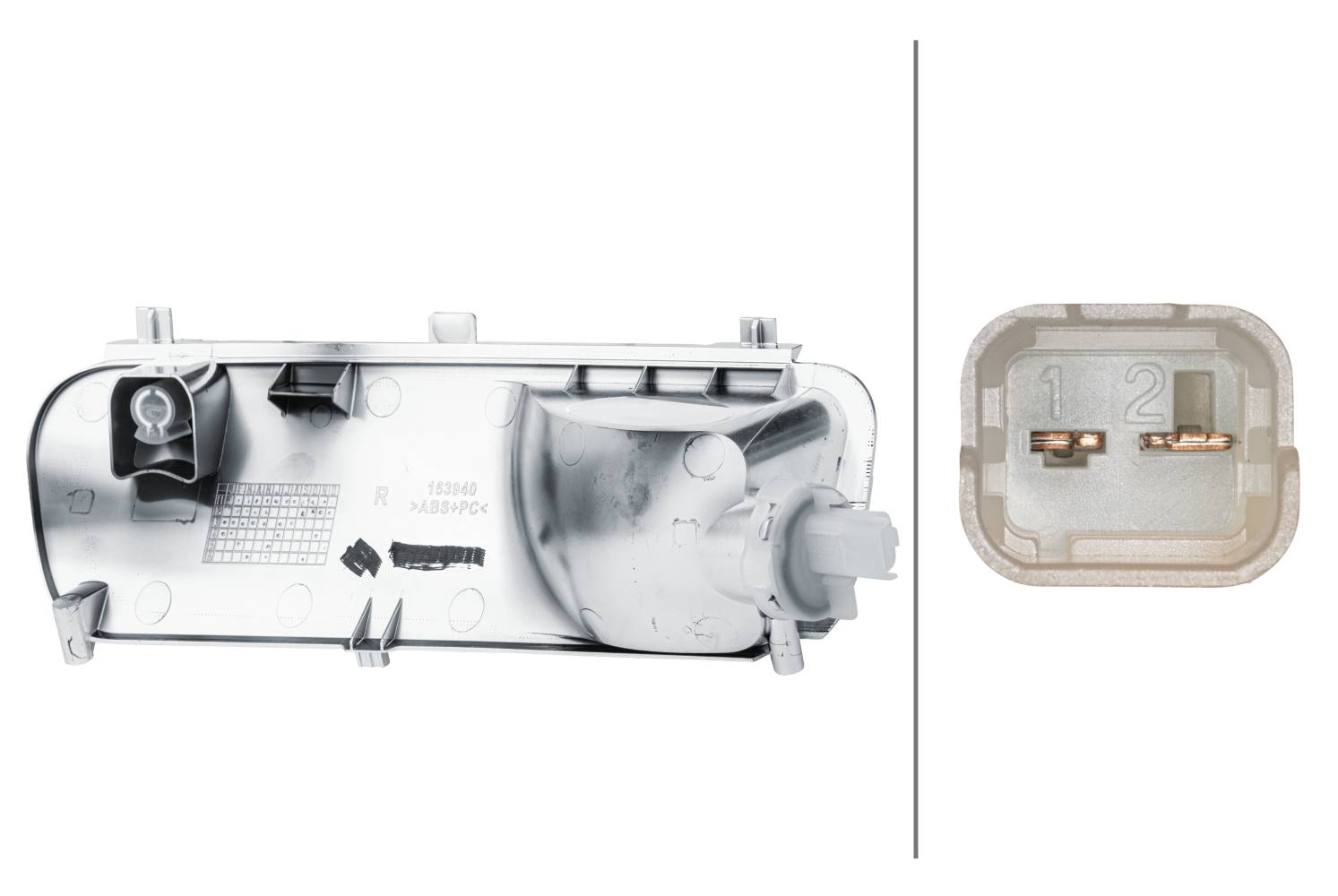 HELLA 2NR 982 008-121 Nebelschlussleuchte - Glühlampe - 12V - rechts