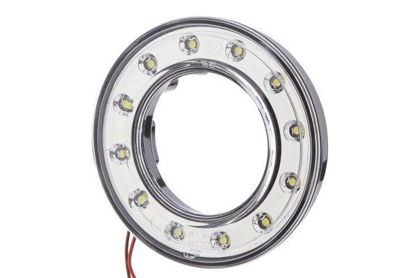 HELLA 2PF 008 405-051 Positionsleuchte - LED - 24V - Ringform - Einbau - Lichtscheibenfarbe: glaskla