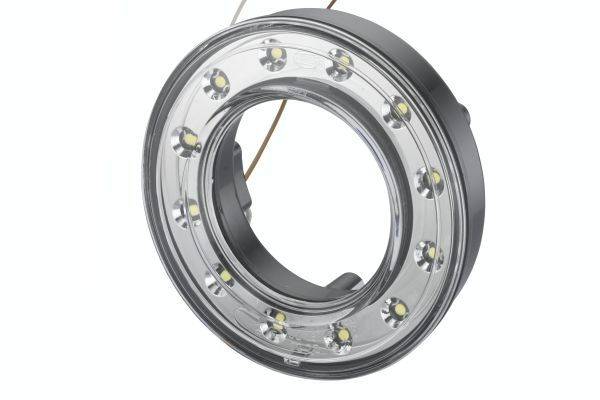 HELLA 2PF 008 405-061 Positionsleuchte - LED - 12V - Ringform - Einbau - Lichtscheibenfarbe: glaskla