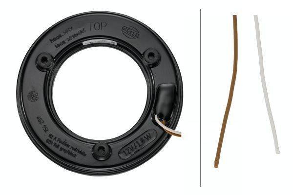 HELLA 2PF 008 405-061 Positionsleuchte - LED - 12V - Ringform - Einbau - Lichtscheibenfarbe: glaskla