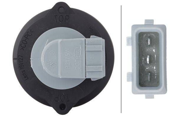 HELLA 2PF 009 001-177 Positionsleuchte - 24V - Einbau - vorne