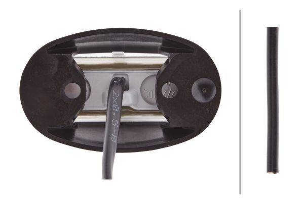 HELLA 2PF 959 570-212 Positionsleuchte - 12/24V - Kabel: 5000mm