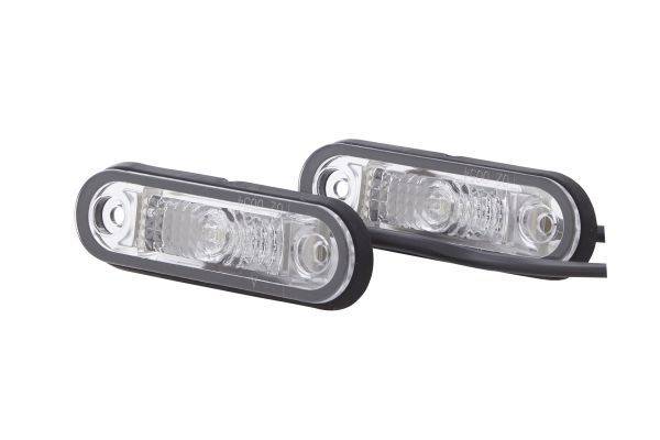 HELLA 2PF 959 590-212 Positionsleuchte - LED - 12/24V - Einbau - Lichtscheibenfarbe: glasklar - Kabe