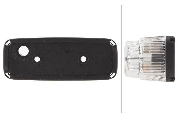 HELLA 2PF 997 027-011 Positionsleuchte - Anbau - Lichtscheibenfarbe: glasklar - links/rechts