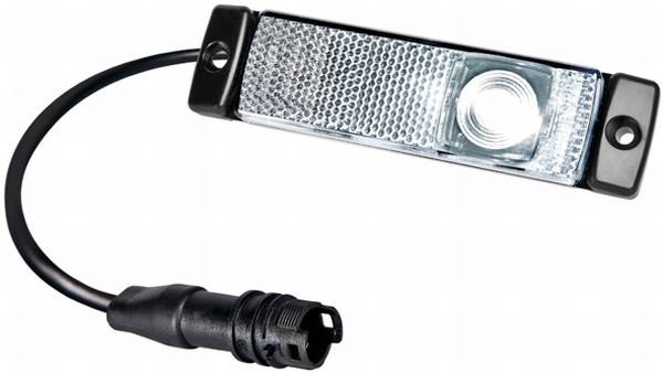 HELLA 2PG 008 645-321 Positionsleuchte - LED - 24V - Anbau - Lichtscheibenfarbe: glasklar - LED-Lich