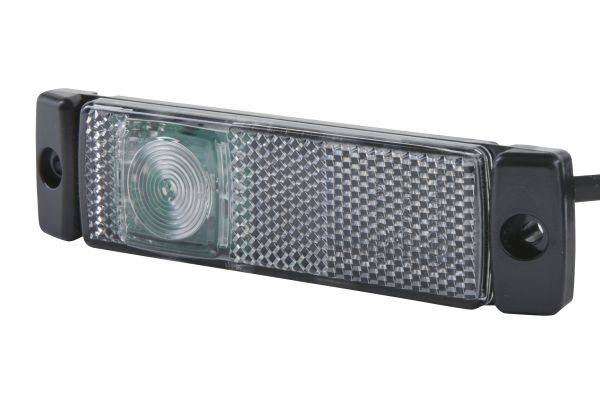 HELLA 2PG 008 645-561 Positionsleuchte - 12V - Lichtscheibenfarbe: glasklar - Kabel: 500mm - vorne