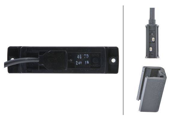 HELLA 2PG 008 645-631 Positionsleuchte - LED - 24V - Anbau - Lichtscheibenfarbe: glasklar - LED-Lich