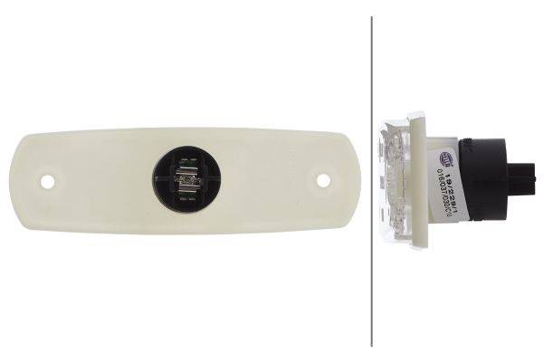 HELLA 2PG 962 964-041 Positionsleuchte - 12V - Einbau - links/rechts