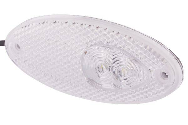HELLA 2PG 964 295-111 Positionsleuchte - LED - 24V - Anbau - Lichtscheibenfarbe: glasklar - Kabel: 5
