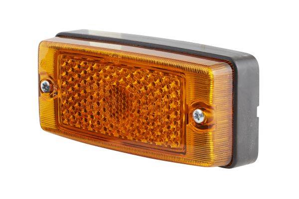 HELLA 2PS 004 361-001 Seitenmarkierungsleuchte - 12/24V - Anbau - Lichtscheibenfarbe: gelb - links/r
